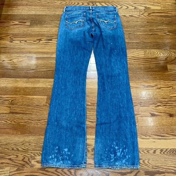 Goldsign Distressed Passion Bootcut Jeans - Picture 3 of 7
